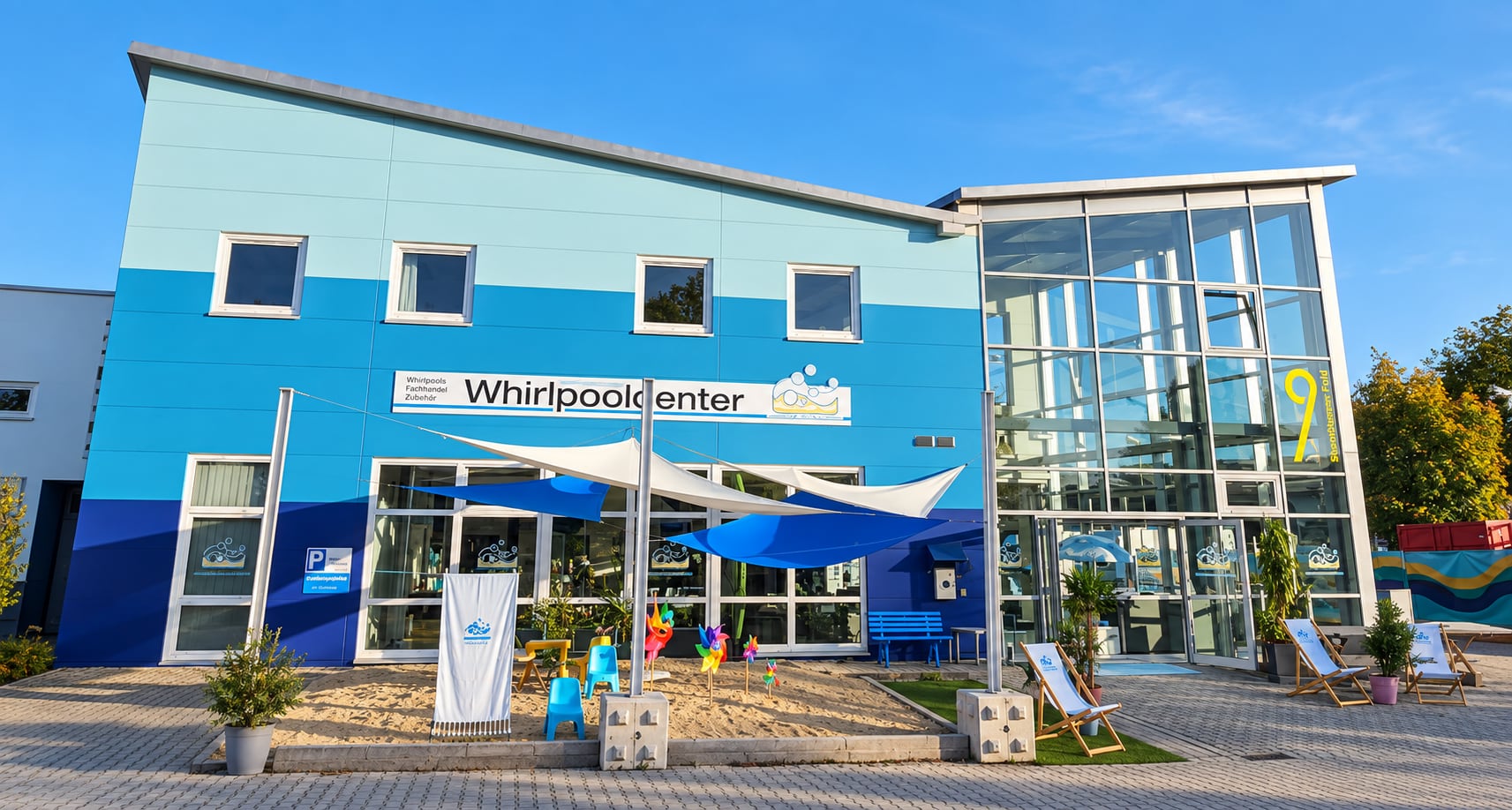 Das Whirlpoolcenter in Edling bei Wasserburg am Inn